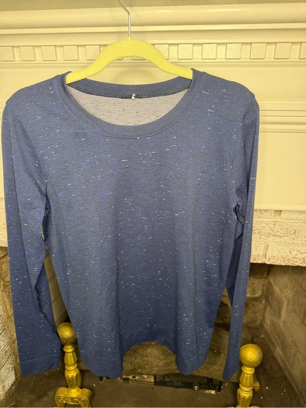 Lululemon Swiftly Relaxed Long Sleeve top in blue cosmic shift
